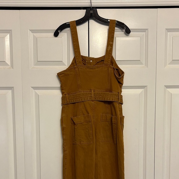 Universal Thread Tan Button-Up Jumpsuit - Picture 6 of 10
